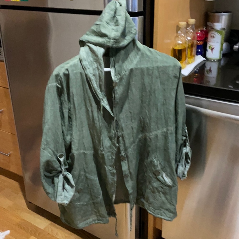 Shirt with hood